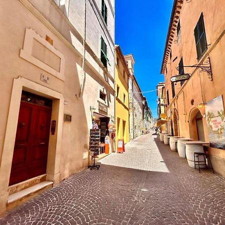 Apartamento Paulis - Semiattico In Pieno Centro A Sirolo, Con Meravigliosa Vista Mare Exterior foto