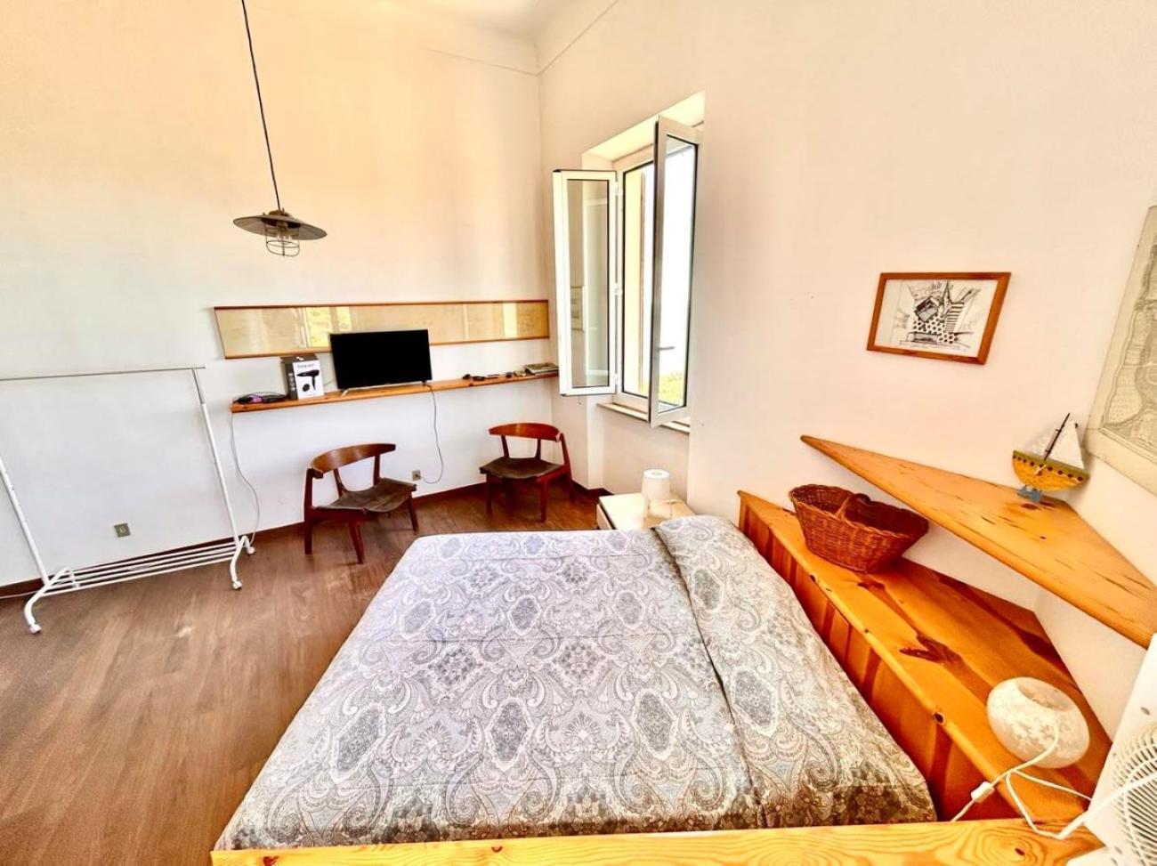 Apartamento Paulis - Semiattico In Pieno Centro A Sirolo, Con Meravigliosa Vista Mare Exterior foto