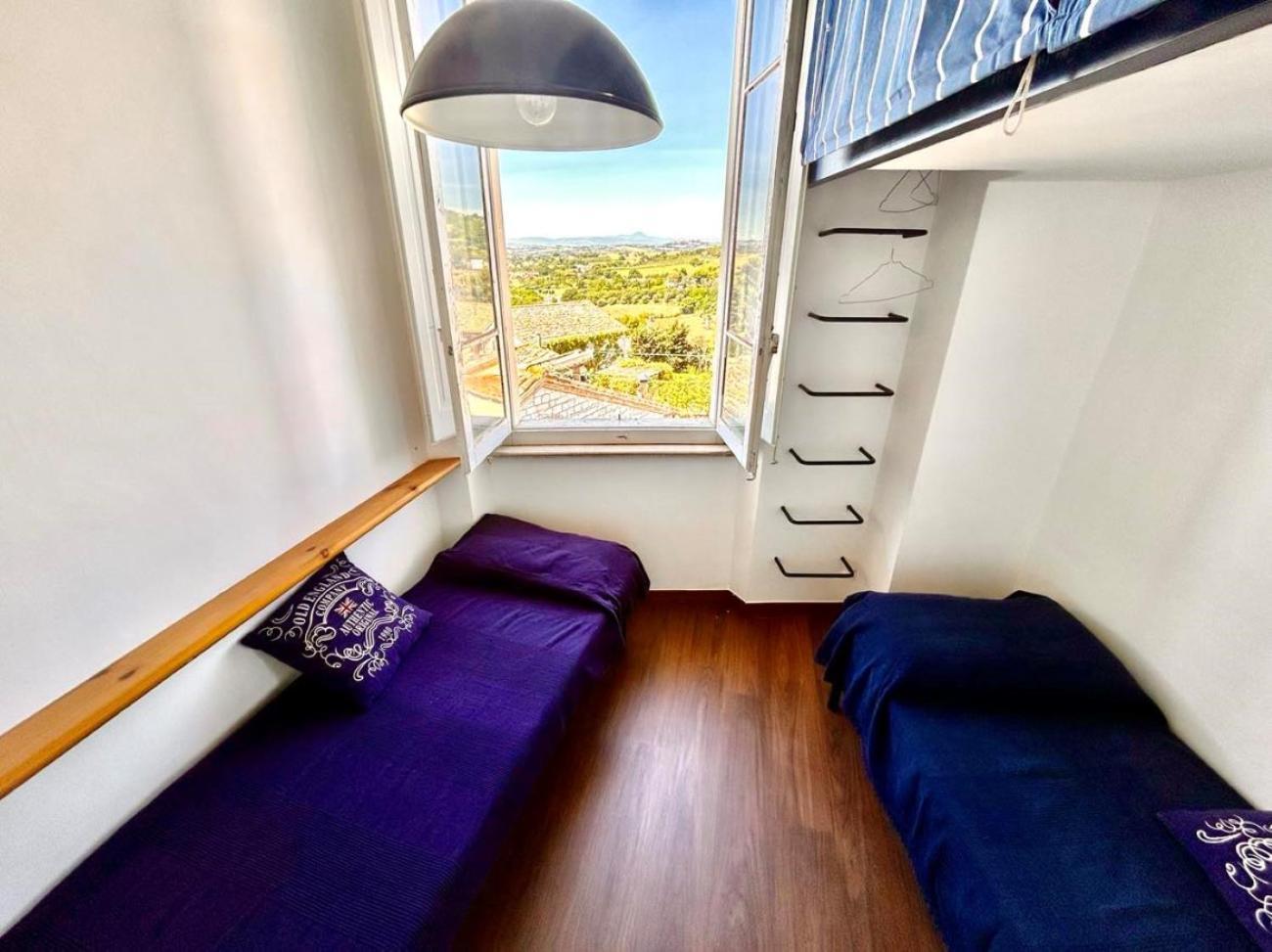 Apartamento Paulis - Semiattico In Pieno Centro A Sirolo, Con Meravigliosa Vista Mare Exterior foto